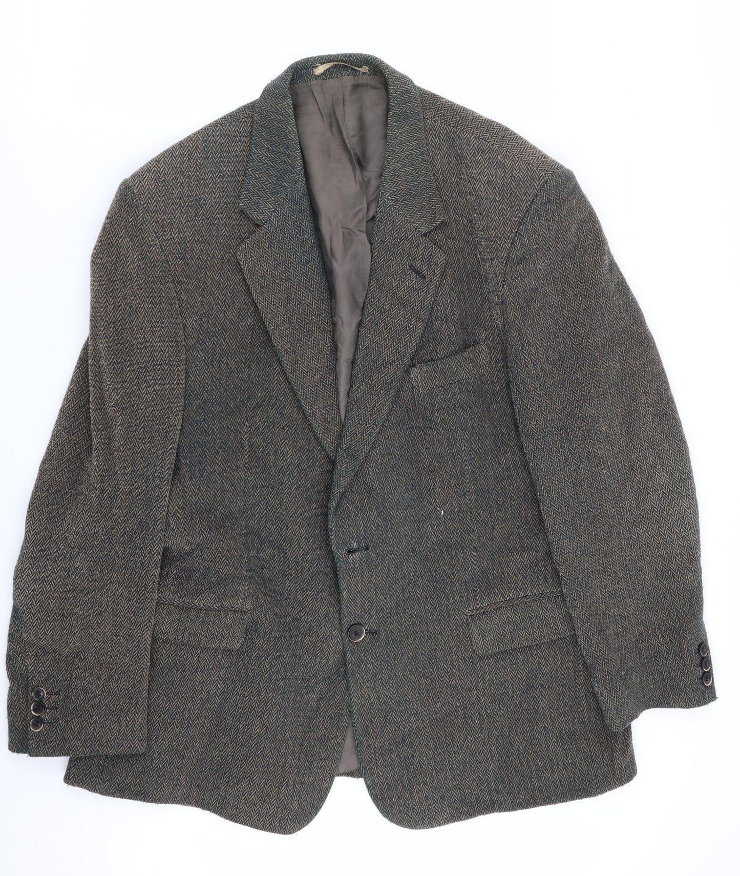 Mens UK Size 44 Brook Taverner Regular Multicoloured Suit Jacket