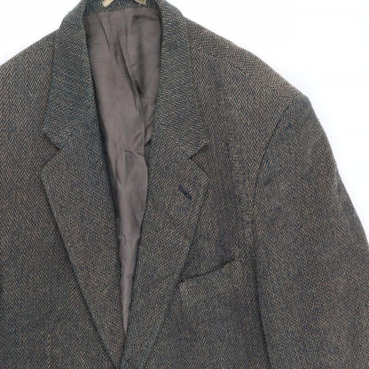 Mens UK Size 44 Brook Taverner Regular Multicoloured Suit Jacket