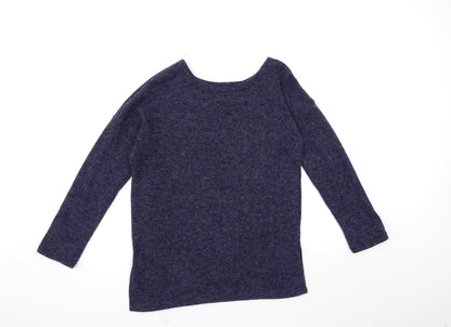 Preworn Mens Blue  Knit Pullover Jumper Size S