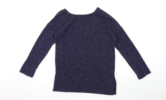 Preworn Mens Blue  Knit Pullover Jumper Size S