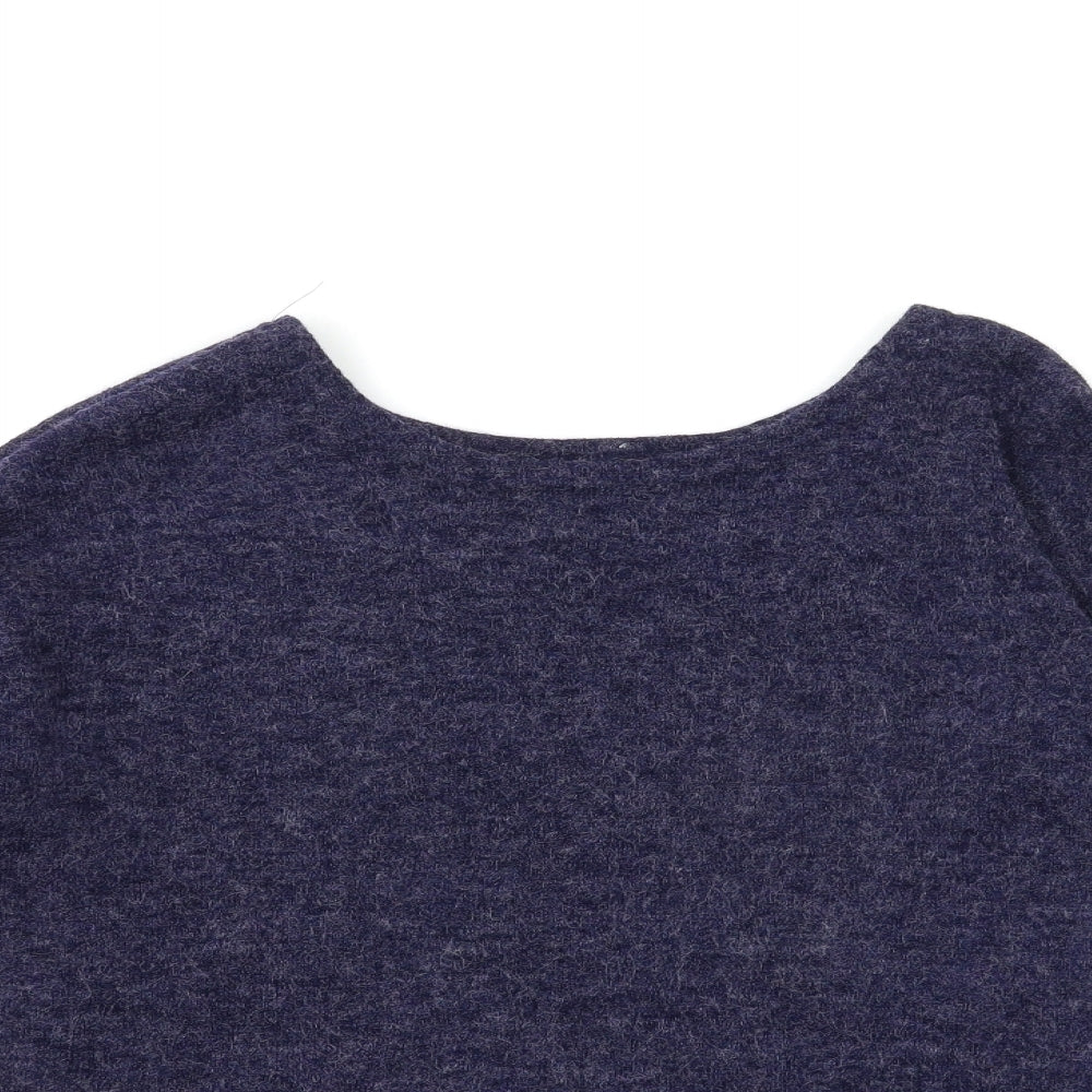 Preworn Mens Blue  Knit Pullover Jumper Size S