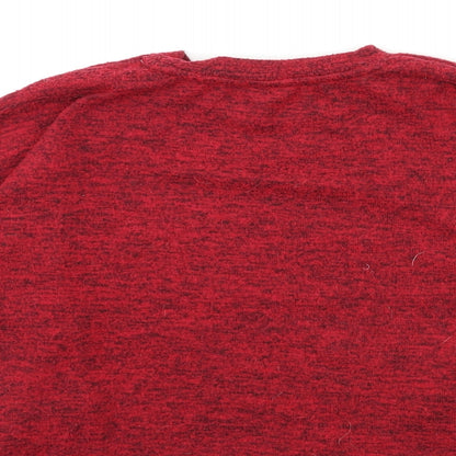 F&F Girls Red   Pullover Sweatshirt Size 7-8 Years