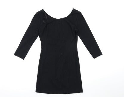 H&M Womens Black   A-Line  Size S
