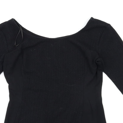 H&M Womens Black   A-Line  Size S