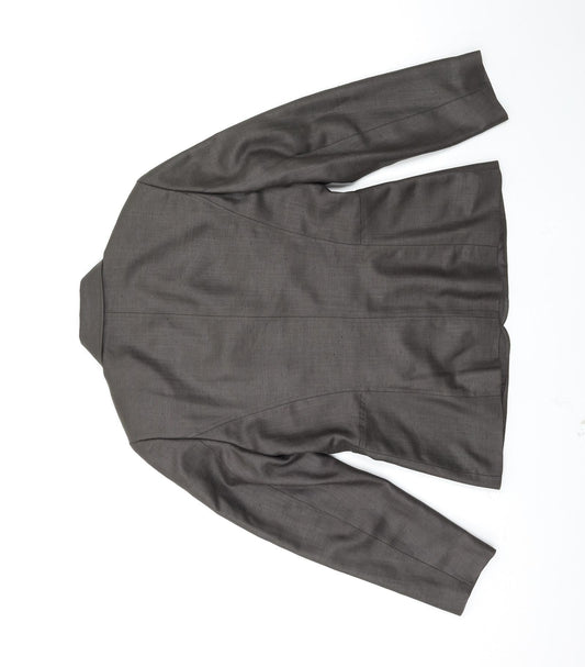 Precis Womens Grey   Jacket Suit Jacket Size 10