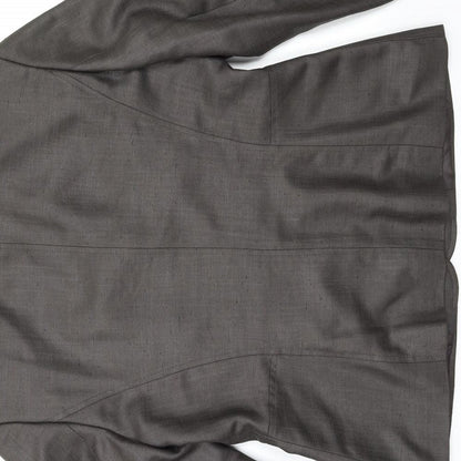 Precis Womens Grey   Jacket Suit Jacket Size 10