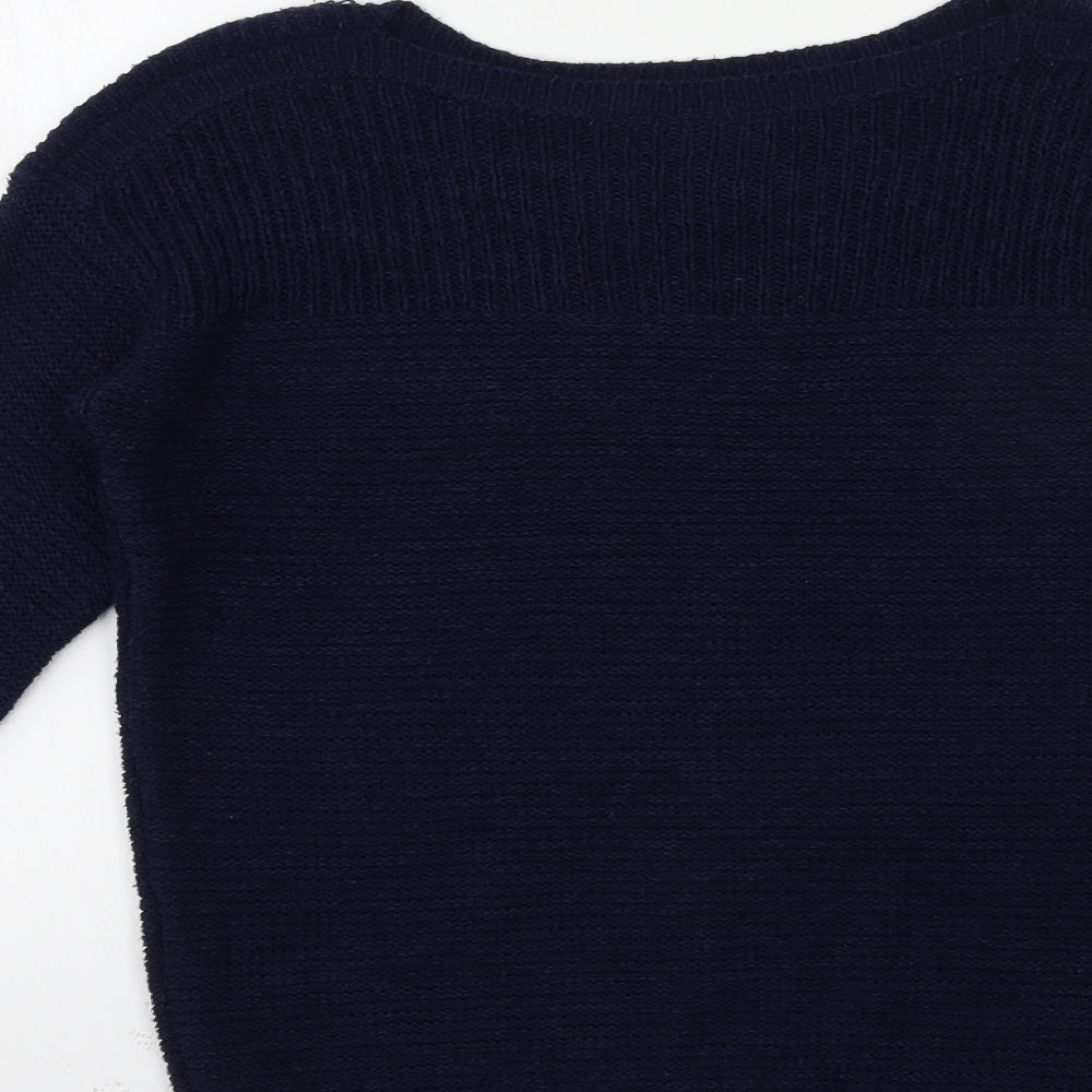 Womens UK Size S Wallis Blue Pullover Jumper