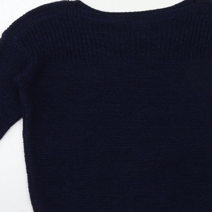 Womens UK Size S Wallis Blue Pullover Jumper