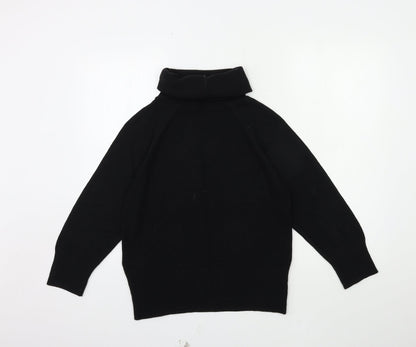 Womens UK Size 14 Essentials Black Pullover Jumper