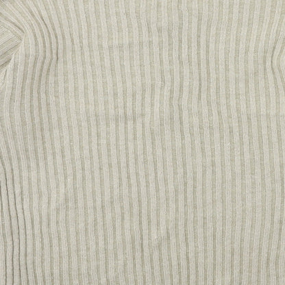 George Mens Beige  Knit Pullover Jumper Size L