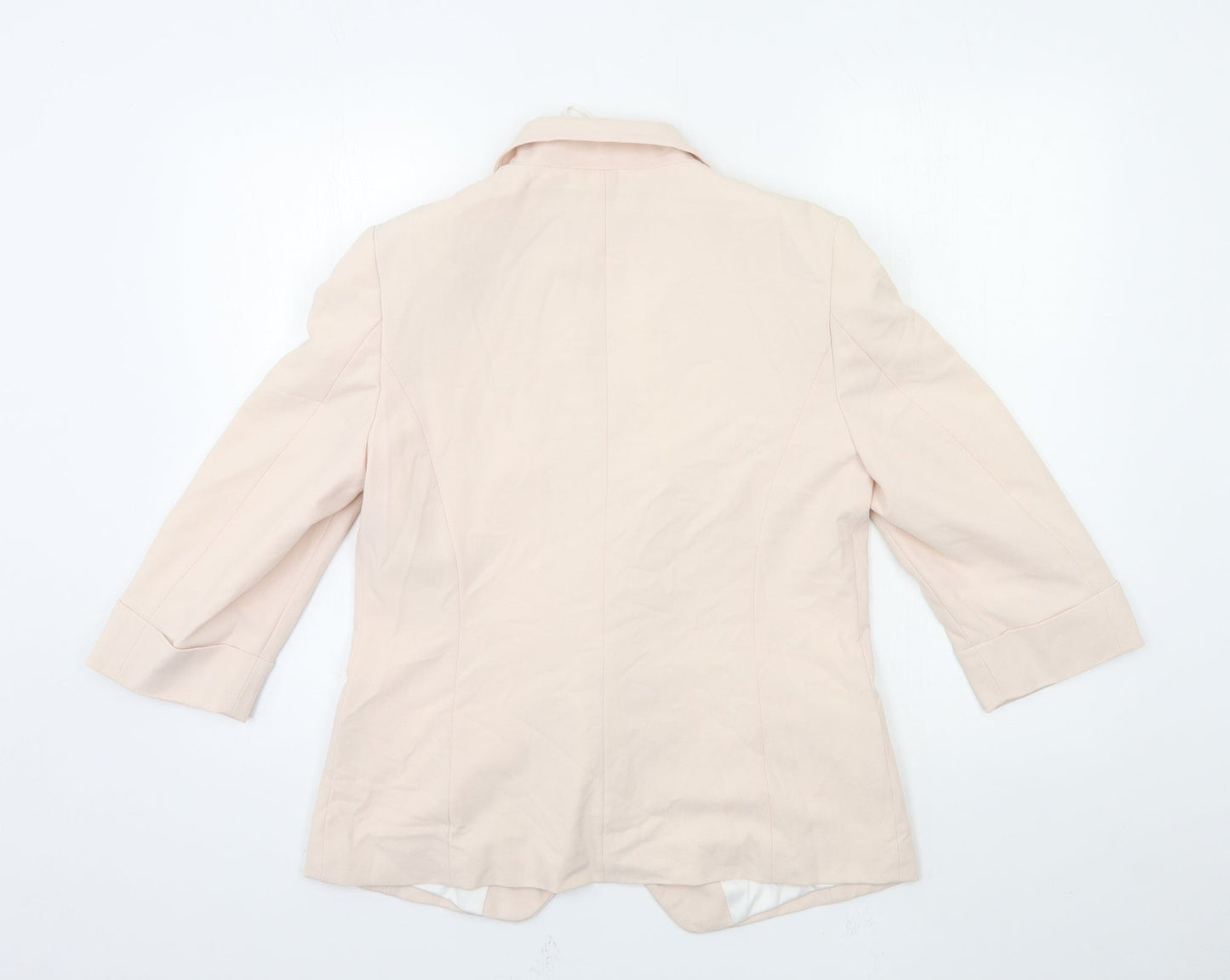 Marks and Spencer Womens Pink   Jacket Blazer Size 10