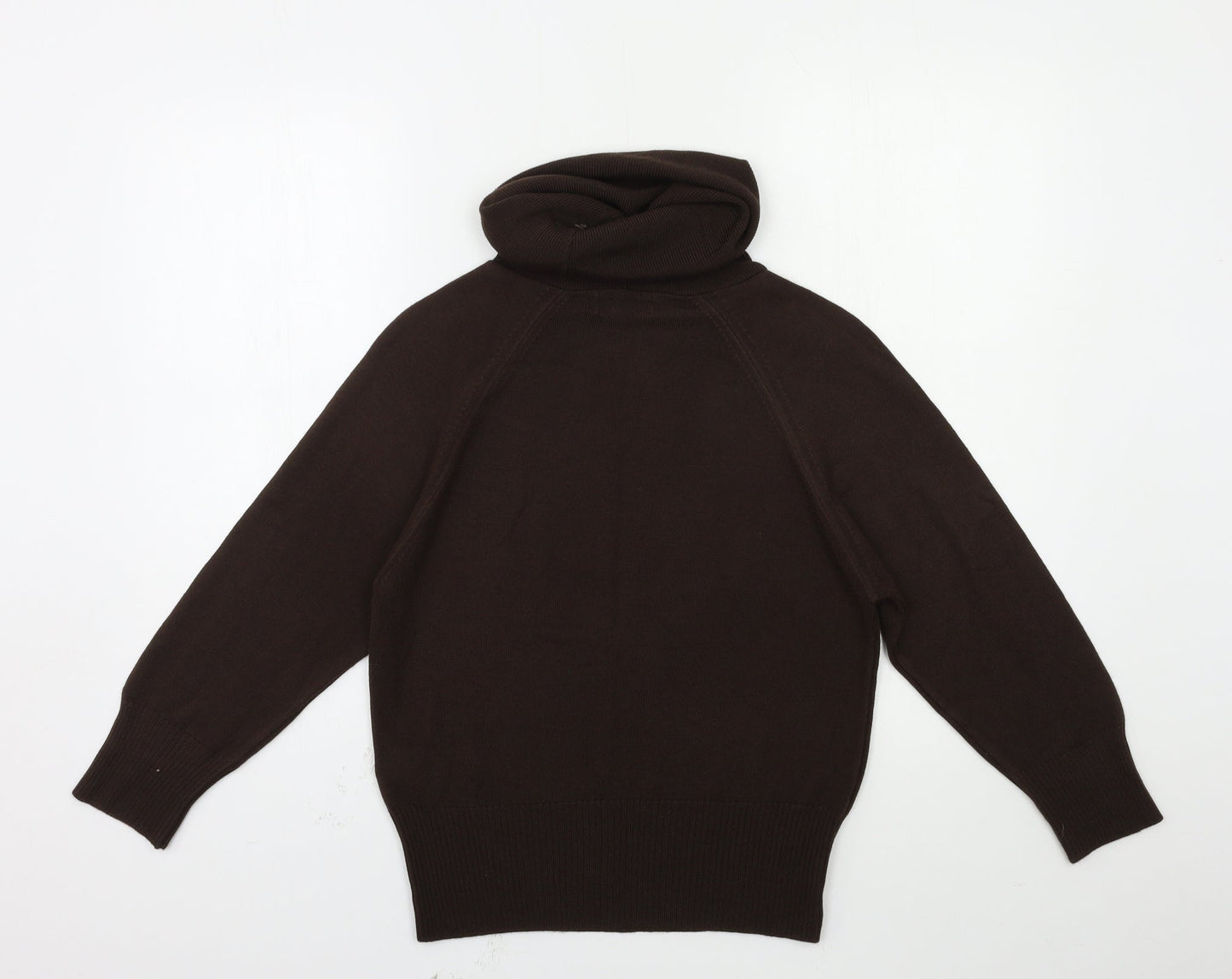 Womens UK Size 14 Essentials Brown Pullover Jumper