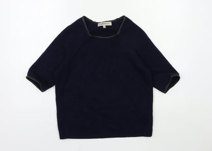 Womens UK Size 10 Marks and Spencer Blue Pullover Jumper