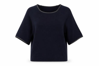 Womens UK Size 10 Marks and Spencer Blue Pullover Jumper