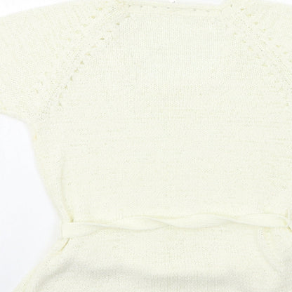 Womens UK Size 14 E-vie White  Jumper