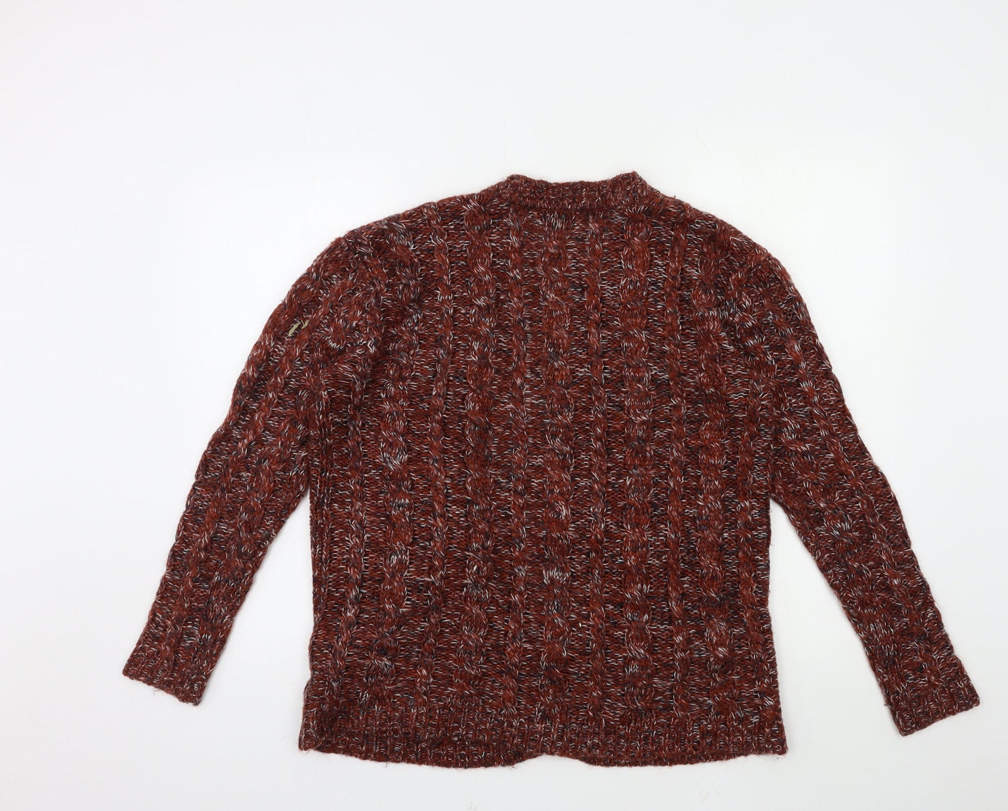 FOREVER 21 Womens Red  Knit Cardigan Jumper Size M