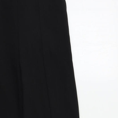 Womens UK Size 10 Marks and Spencer Regular Fit  Black Trousers