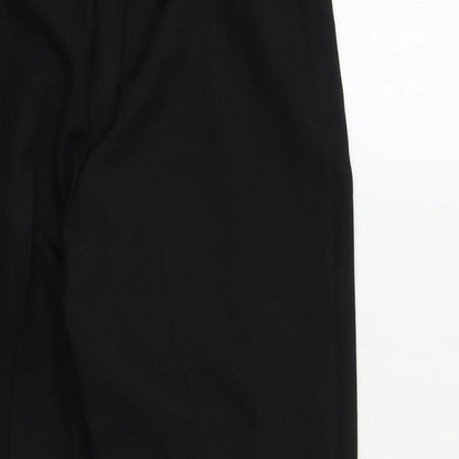 Womens UK Size 10 Marks and Spencer Regular Fit  Black Trousers