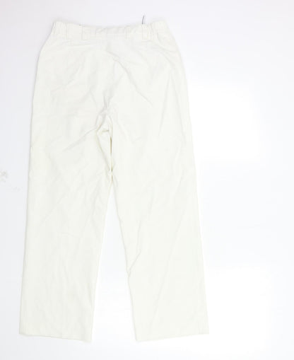 Wichile Womens White   Trousers  Size 10 L26 in