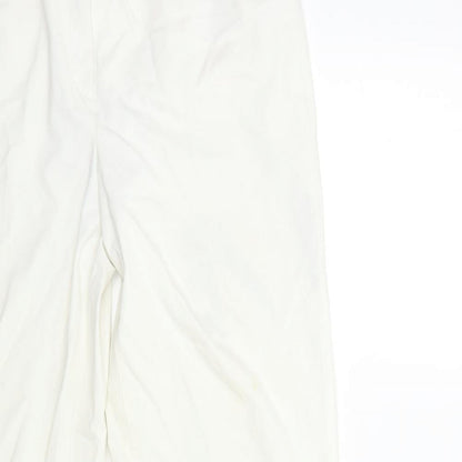 Wichile Womens White   Trousers  Size 10 L26 in