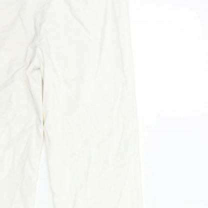 Wichile Womens White   Trousers  Size 10 L26 in