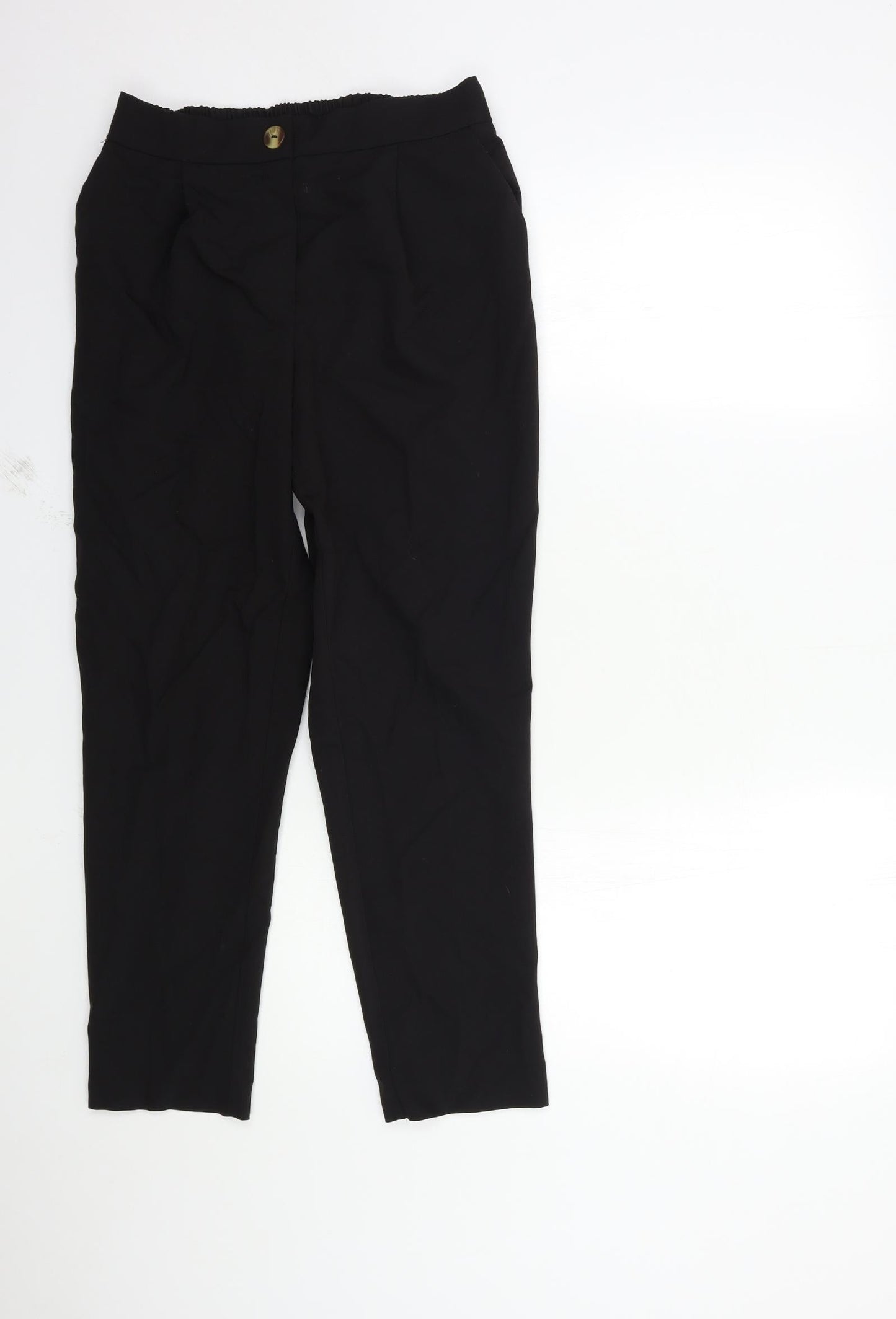 New Look Womens Black   Trousers  Size 8 L26 in