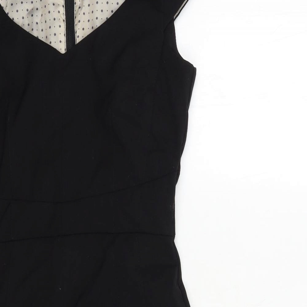 H&M Womens Black   Shift  Size 6