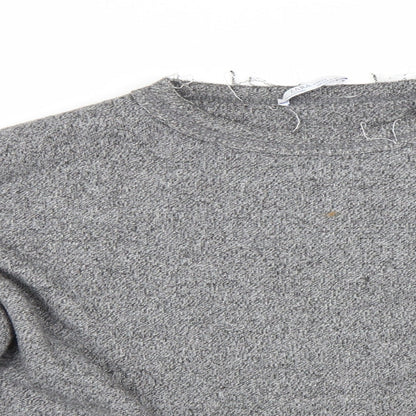 Womens UK Size M Zara Grey Basic T-Shirt
