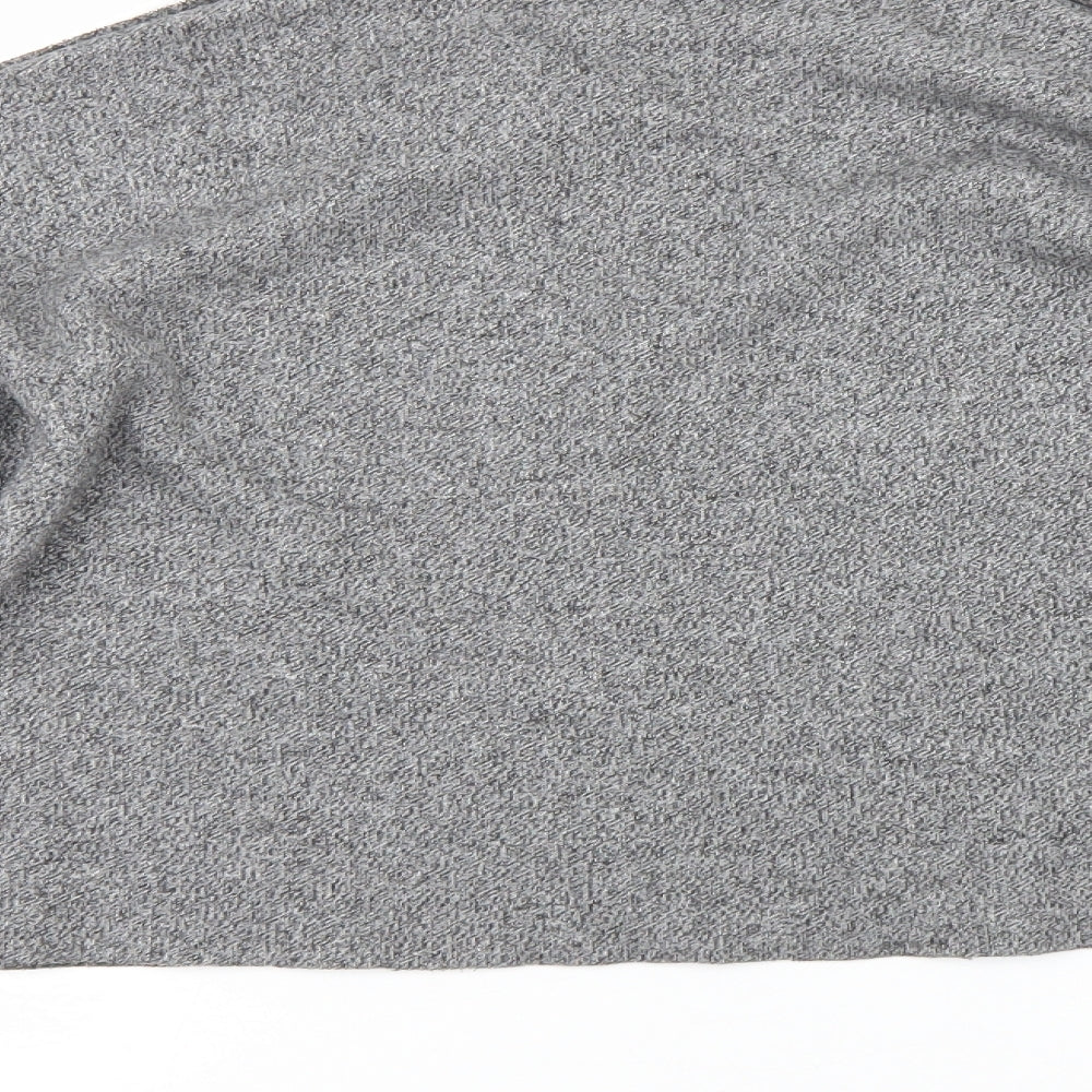 Womens UK Size M Zara Grey Basic T-Shirt