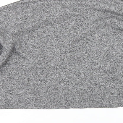 Womens UK Size M Zara Grey Basic T-Shirt