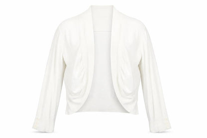 Womens UK Size L Wallis White Cape Jumper