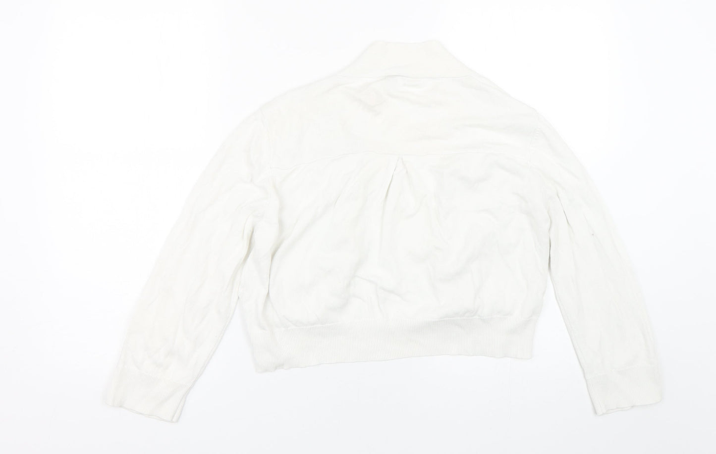 Womens UK Size L Wallis White Cape Jumper