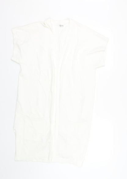 Capsule Womens White   Cardigan Jumper Size 14