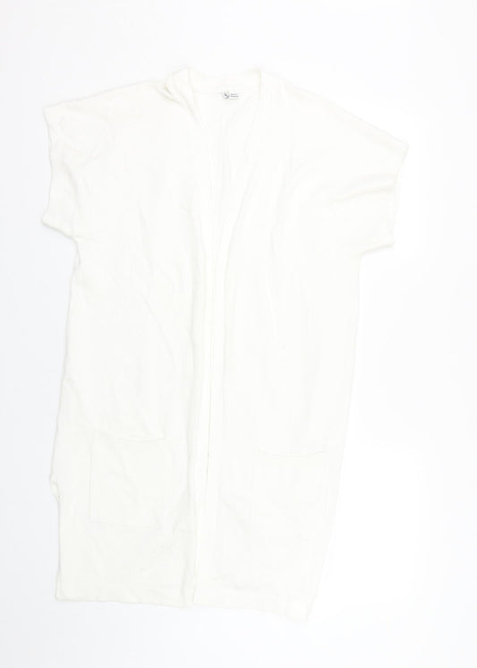 Capsule Womens White   Cardigan Jumper Size 14