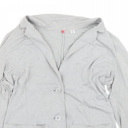 Uniqlo Womens Grey   Cardigan Jumper Size XS