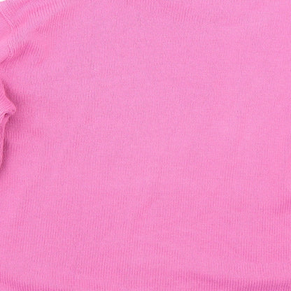 Womens UK Size XL Choice Pink Pullover Jumper