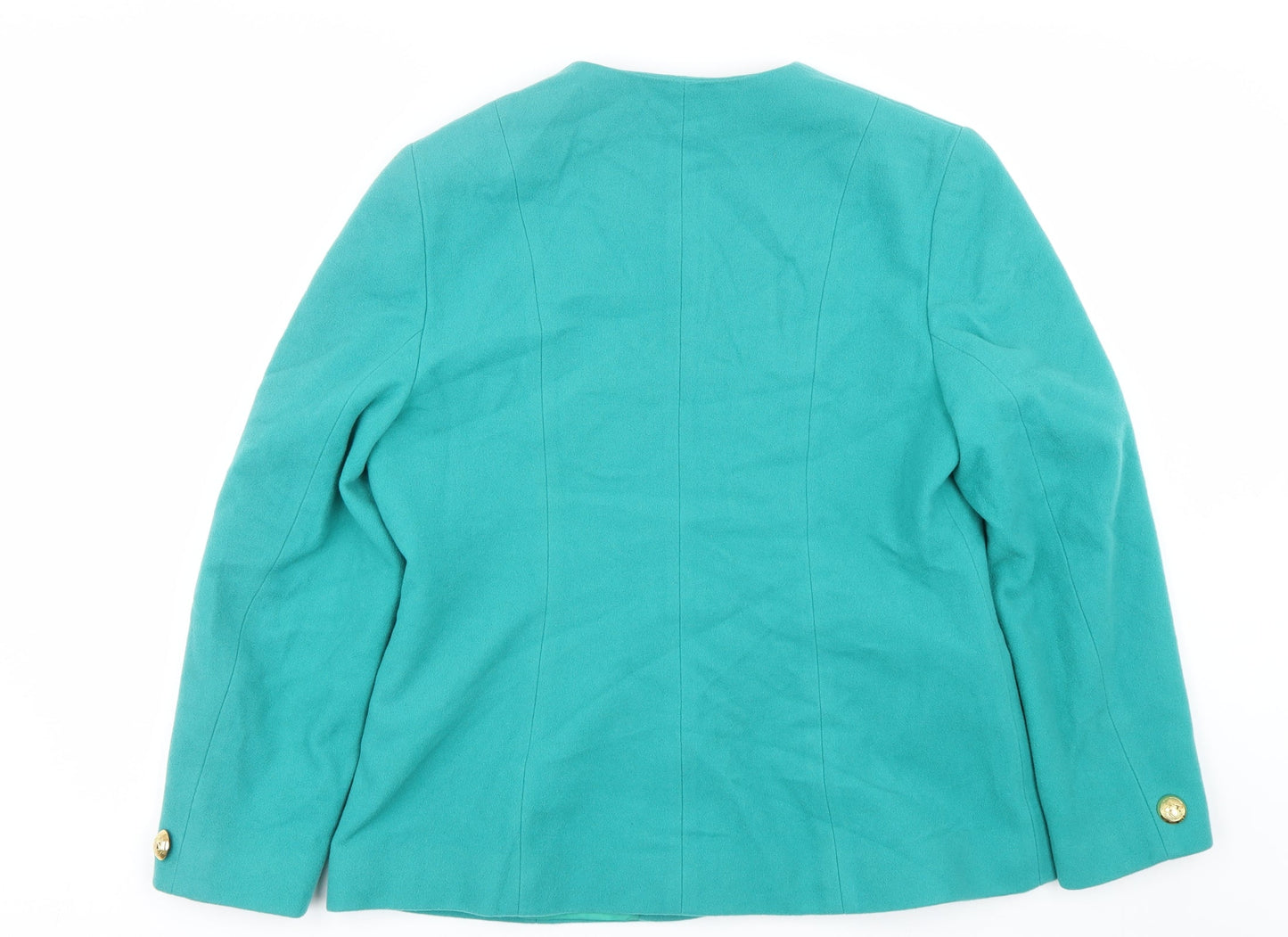 Nico Nico Womens Green   Overcoat Coat Size 14