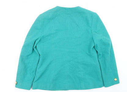 Nico Nico Womens Green   Overcoat Coat Size 14