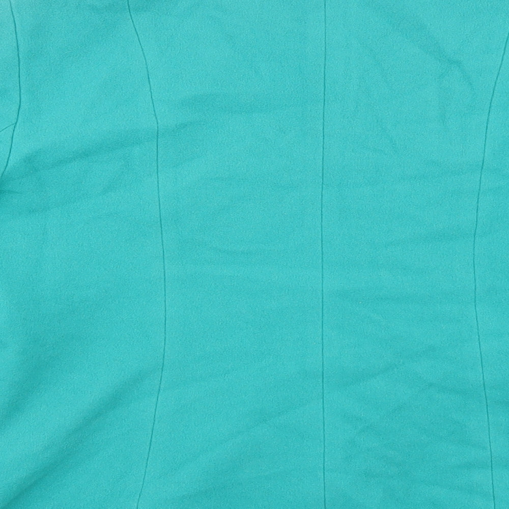 Nico Nico Womens Green   Overcoat Coat Size 14