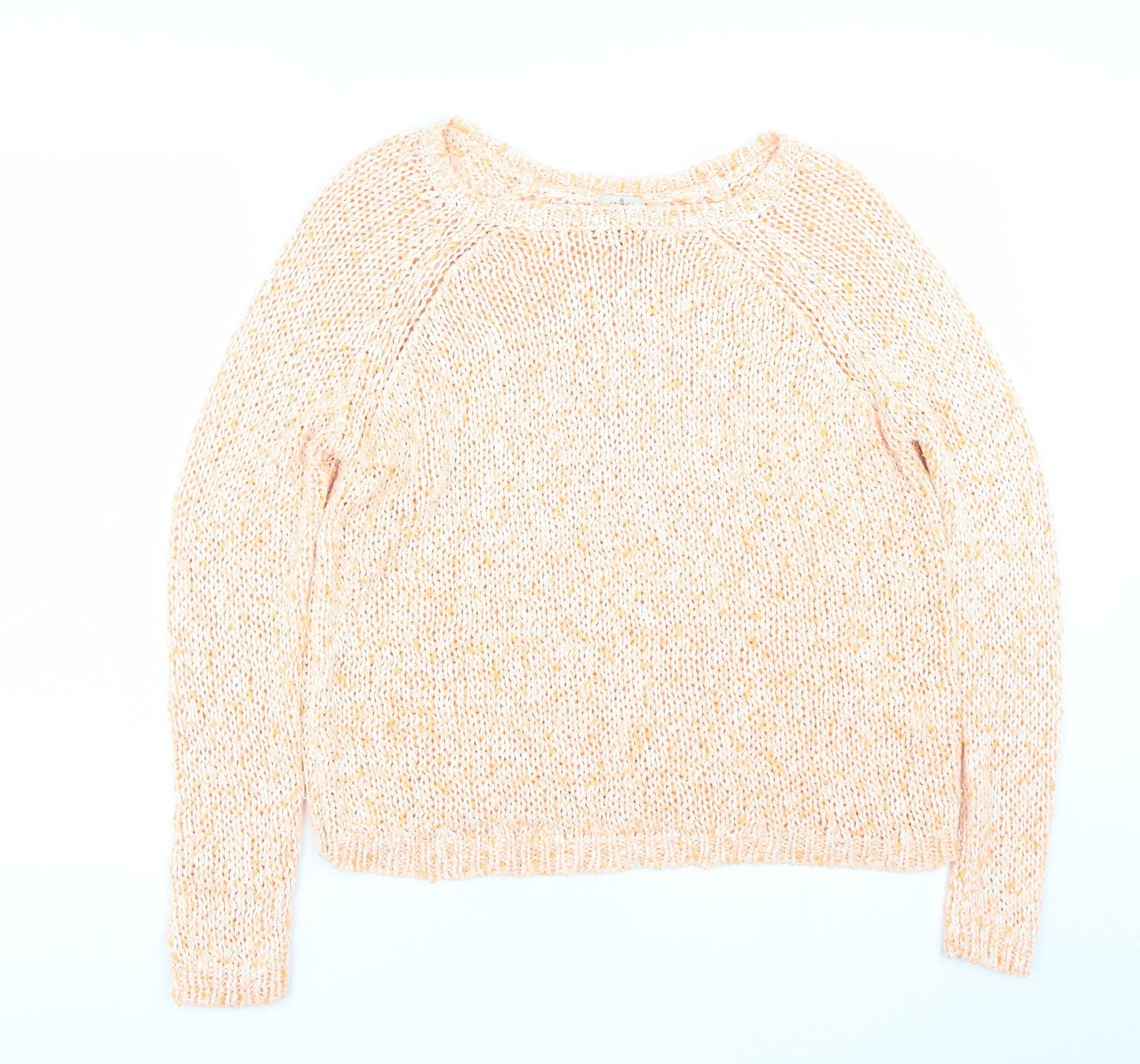 Womens UK Size 8 River Island Orange Pullover Jumper