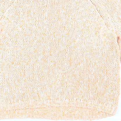 Womens UK Size 8 River Island Orange Pullover Jumper