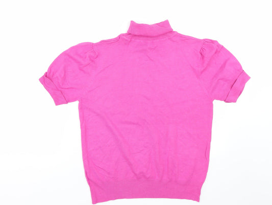 Womens UK Size 16 Dorothy Perkins Purple Basic T-Shirt