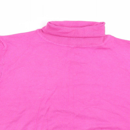 Womens UK Size 16 Dorothy Perkins Purple Basic T-Shirt