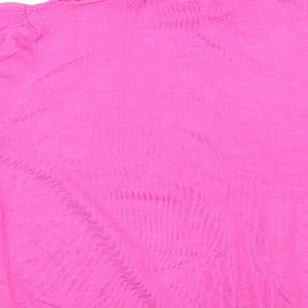 Womens UK Size 16 Dorothy Perkins Purple Basic T-Shirt