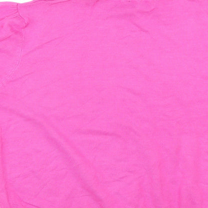 Womens UK Size 16 Dorothy Perkins Purple Basic T-Shirt