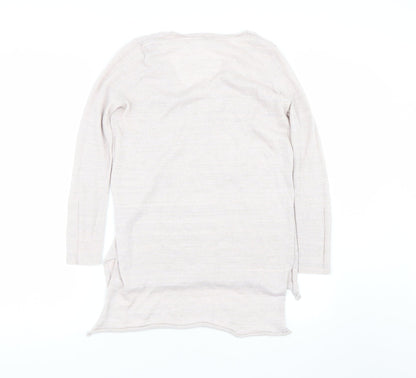 Womens UK Size 8 River Island Pink Basic T-Shirt