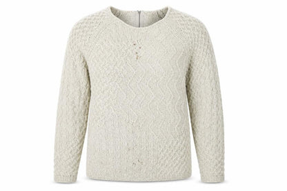 Womens UK Size M Ellen Reyes Beige Pullover Jumper