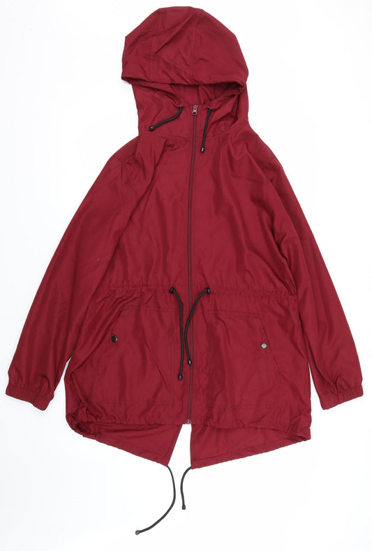 Primark Womens Red   Jacket Coat Size M