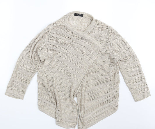 Moda @ George Womens Beige   Wrap Jumper Size 14