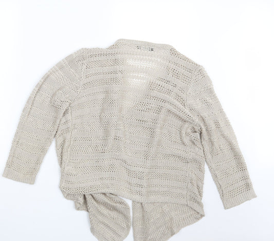 Moda @ George Womens Beige   Wrap Jumper Size 14